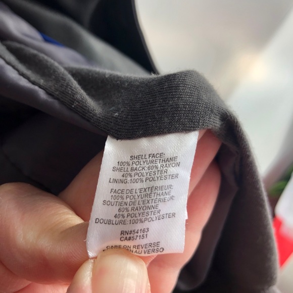 Calvin Klein Faux Leather Full Zip Moto Jacket - Picture 6 of 6